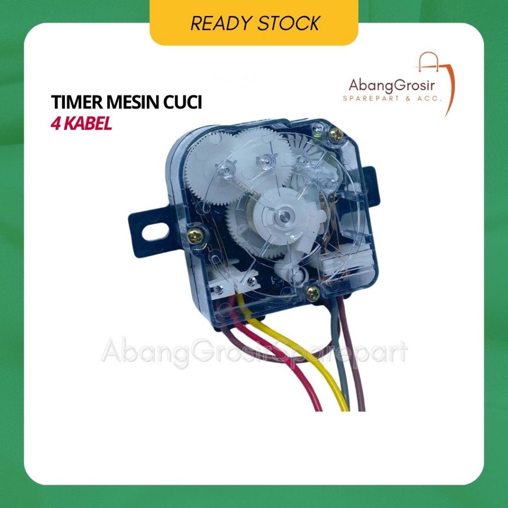 Timer Mesin Cuci 4 Kabel - Timer Penanda Waktu Mesin Pencuci/Wash MULTI