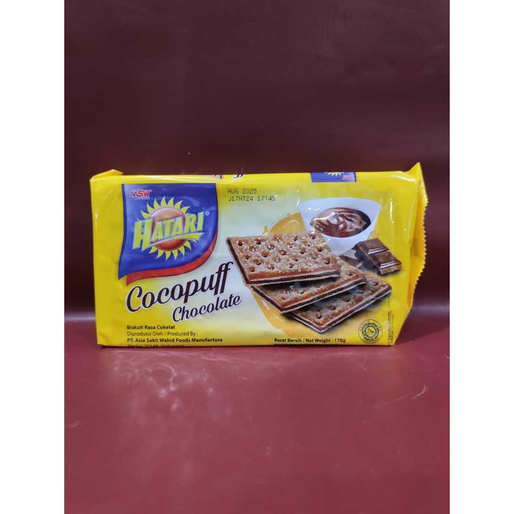 

Hatari Biscuit Cocopuff Chocolate 170G