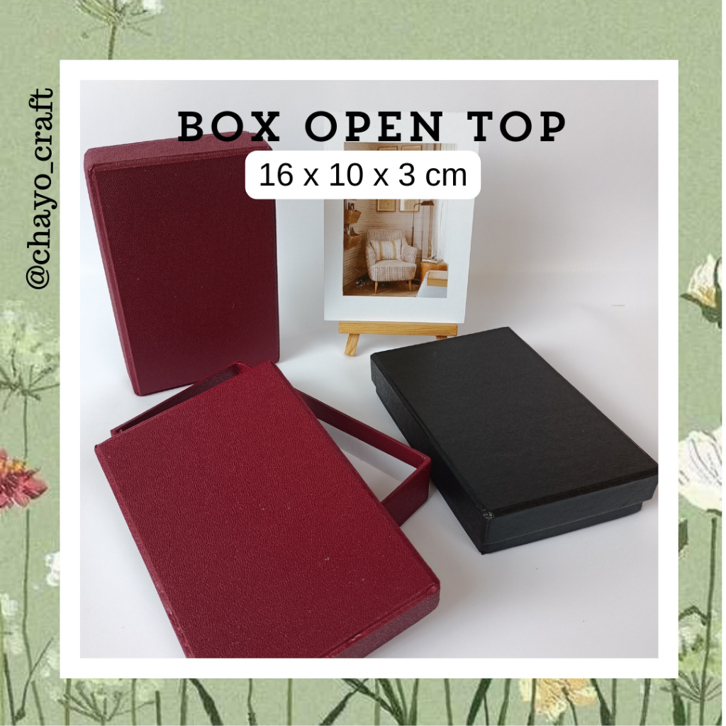 

Kotak Kado Open Top 16x10x3 cm