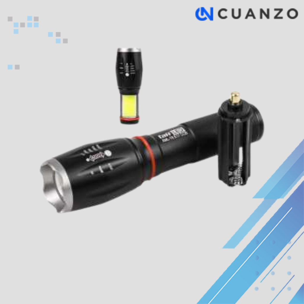 Senter LED Torch Cree XM-L T6 8000 Lumens / Senter LED Super Terang / Senter Swat Police Senter Mini