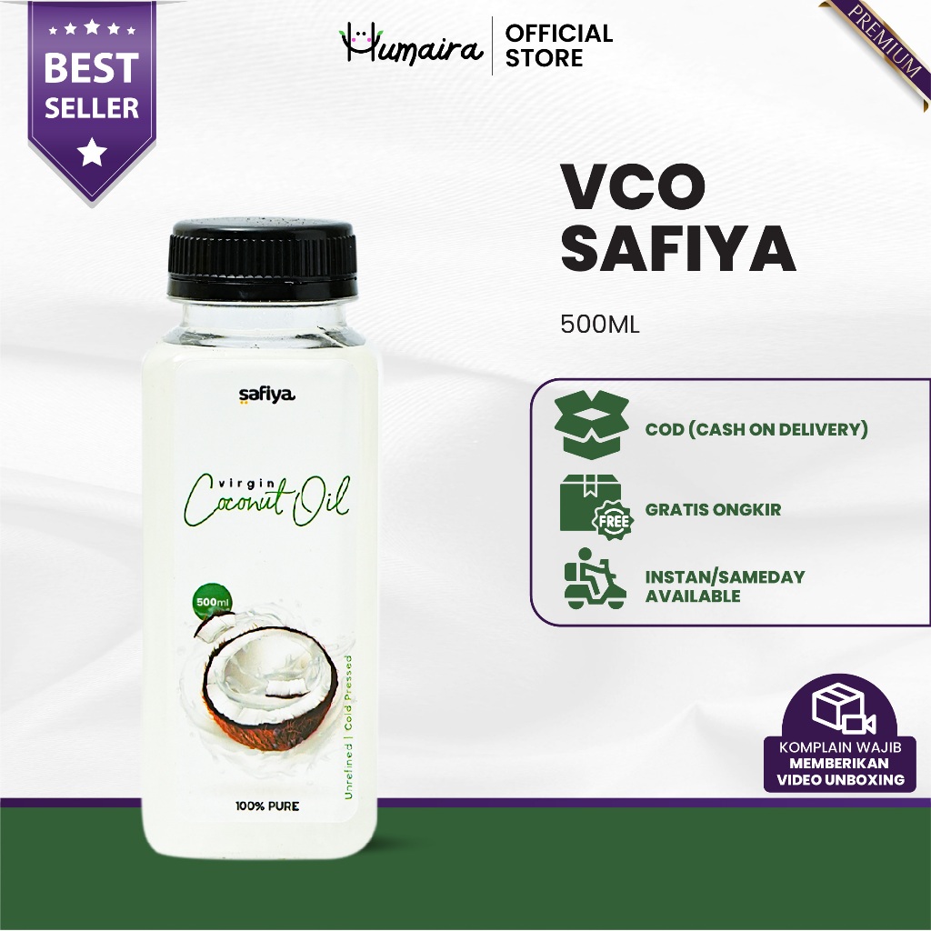 

VCO - Virgin Coconut Oil 500 ml Original Minyak Kelapa Murni