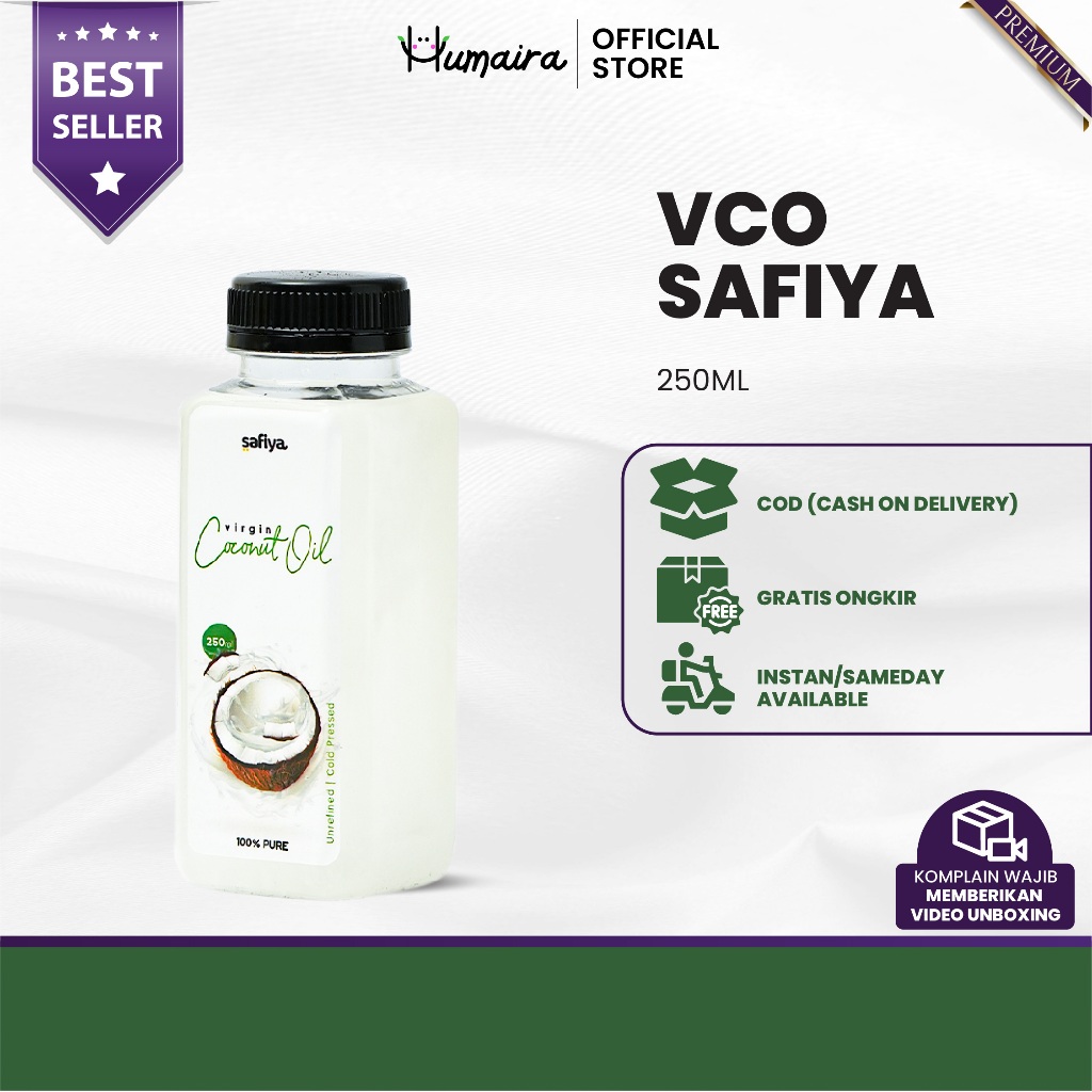 

VCO - Virgin Coconut Oil 250 ml Original Minyak Kelapa Murni