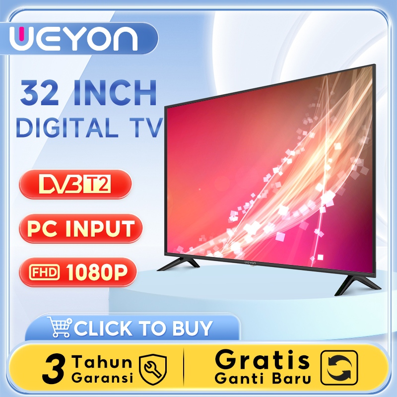 WEYON 32 INCH Smart TV 32 Inch Digital TV LED 32 Inch TV Android 32 Inch