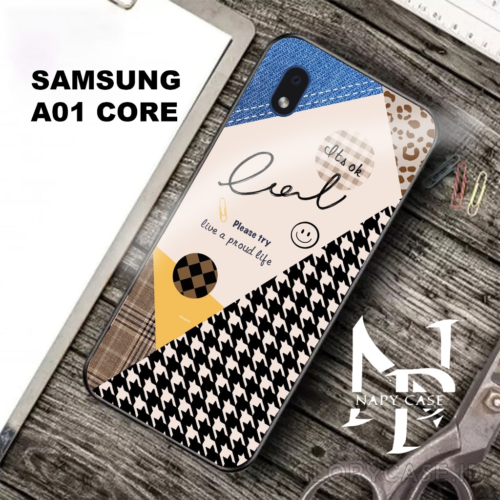 NAPY Case SAMSUNG A01 CORE CASE LUCU - Casing SAMSUNG A01 CORE  - Case Hp - Casing Hp - Hardcase Glo