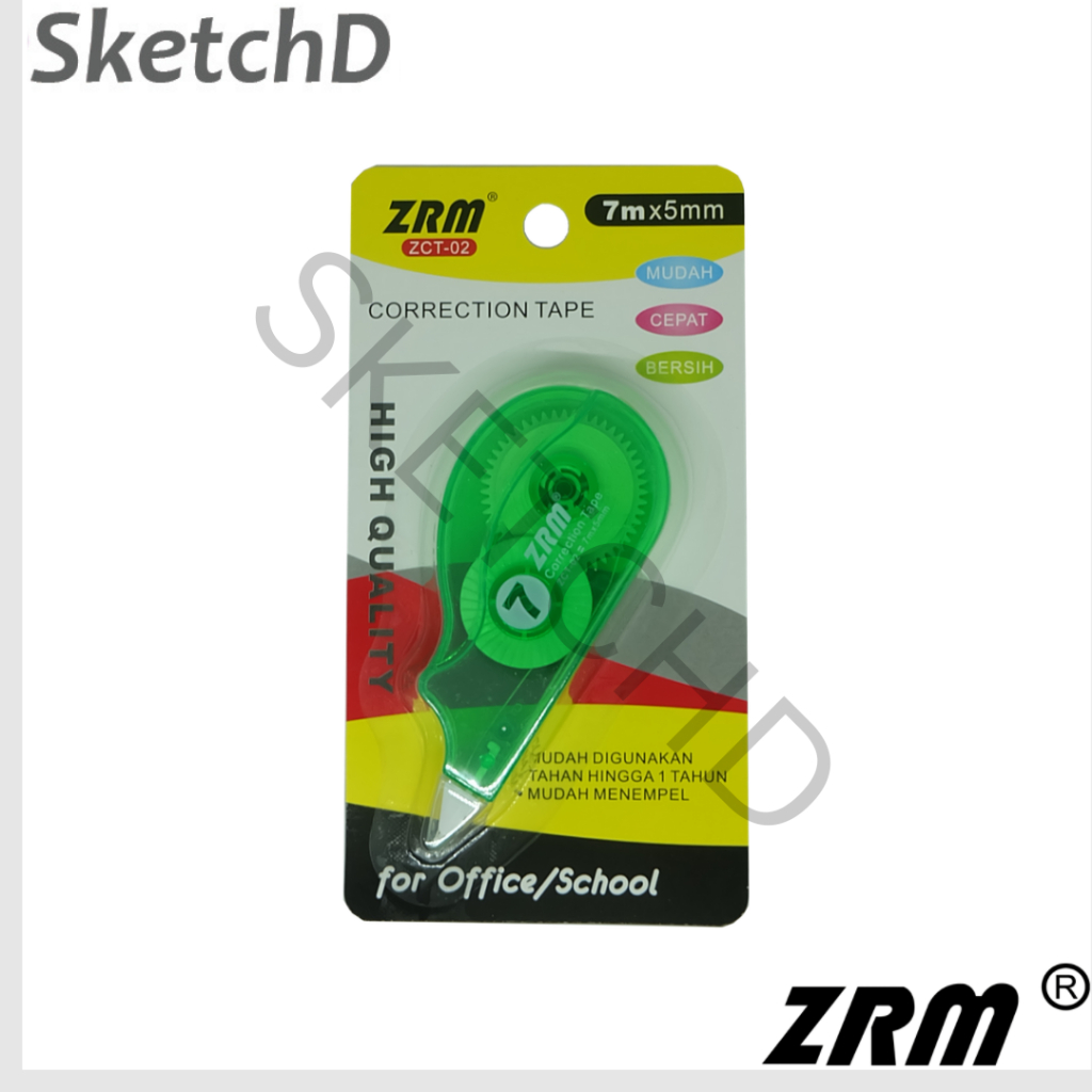 

Pita Koreksi tipe x ZCT02 ZRM Correction Tape 7 meter