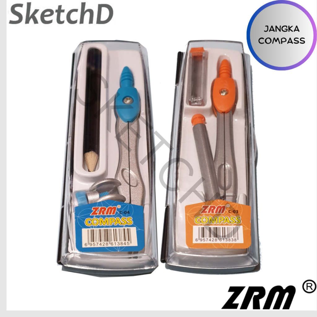 

Jangka Set Simple ZC03/04 ZRM - Compas Set sederhana