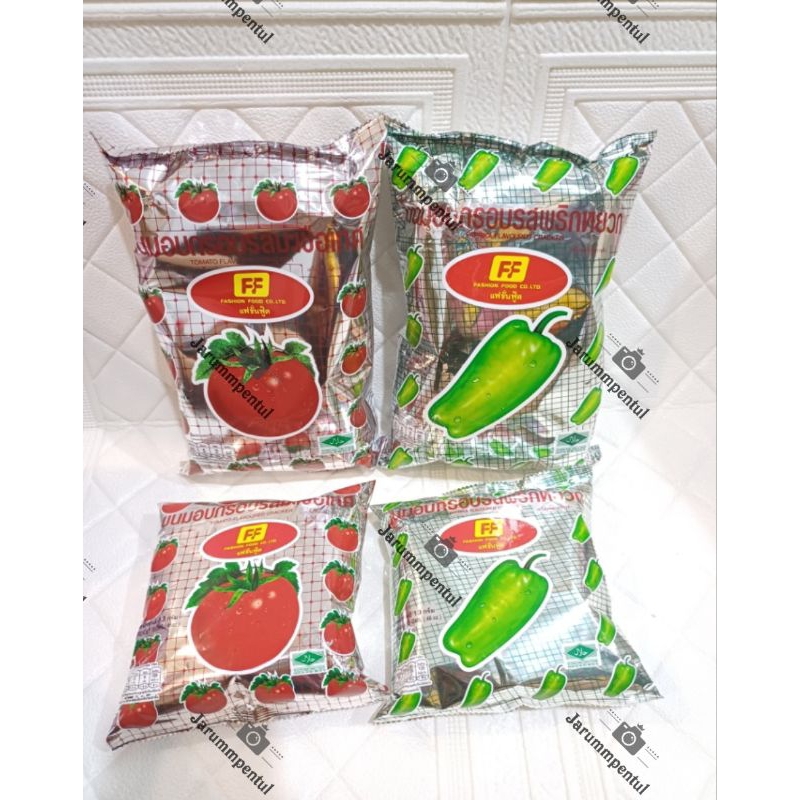 

TOMATO CRACKER THAILAND 58gr (JISOO SNACK) - HALAL SNACK