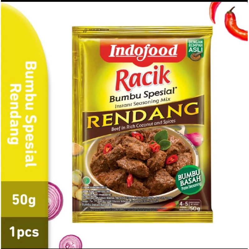 

Indofood bumbu masak spesial mix rendang 45g