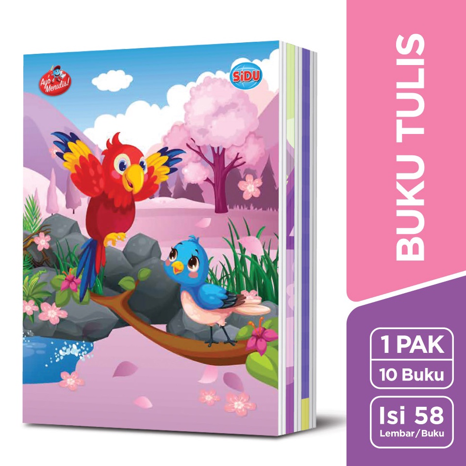 

KODE H85C SiDU Buku Tulis 58 Lembar SDU EB 58