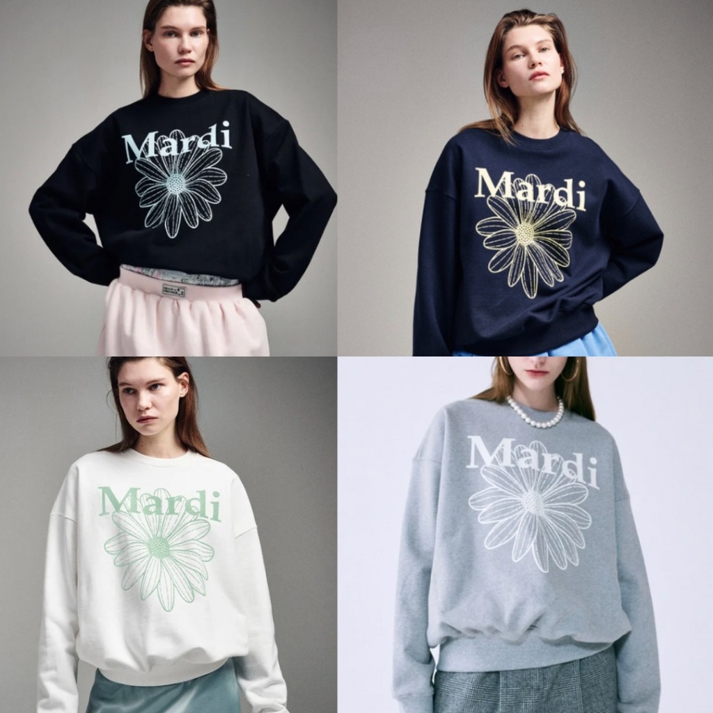 Mardi Sweatshirt Flowermardi