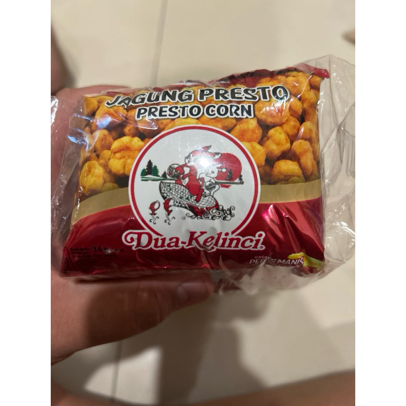 

Jagung presto pedas manis dua kelinci 14gr