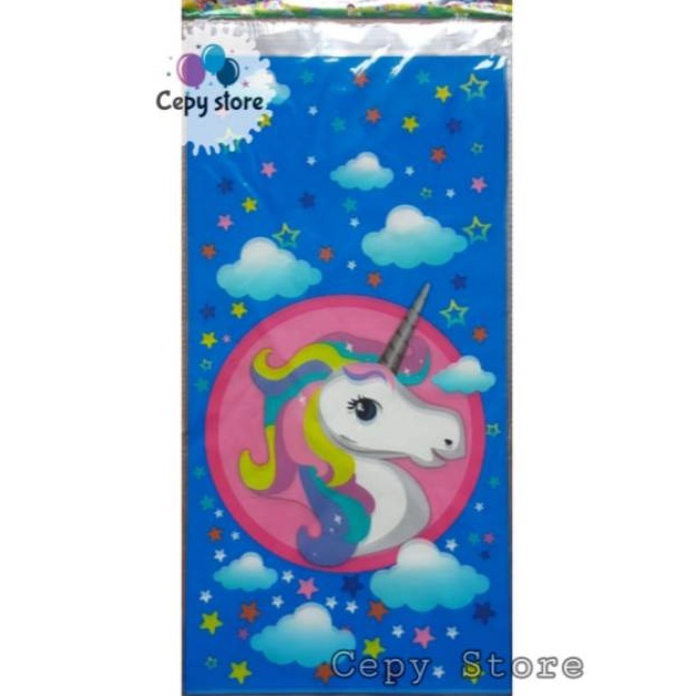 

Nyaman Plastik Snack Ulang Tahun Plastik Kado Plastik Souvenir Unicorn Biru Berkualitas