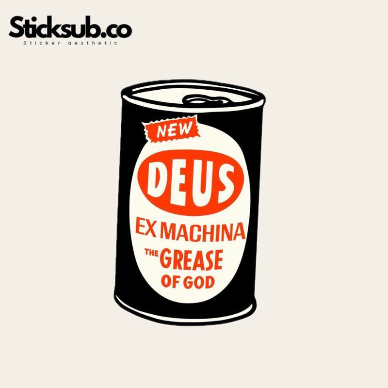

Sticker Bottle Deus/ sticker premium / paket stiker