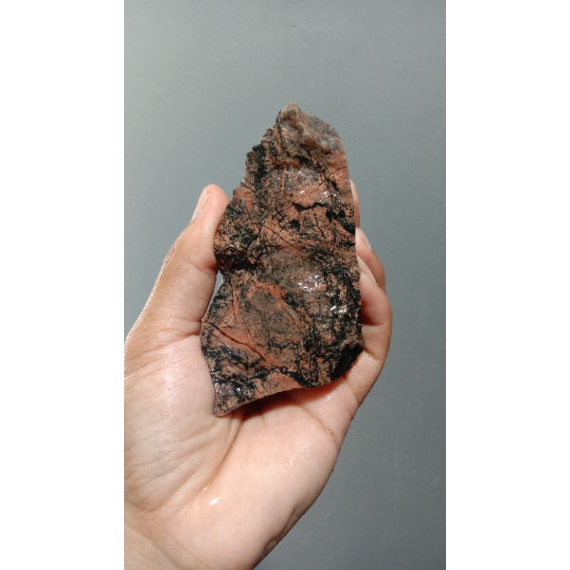 Rough Bahan Akik Bulu Macan Kebumen