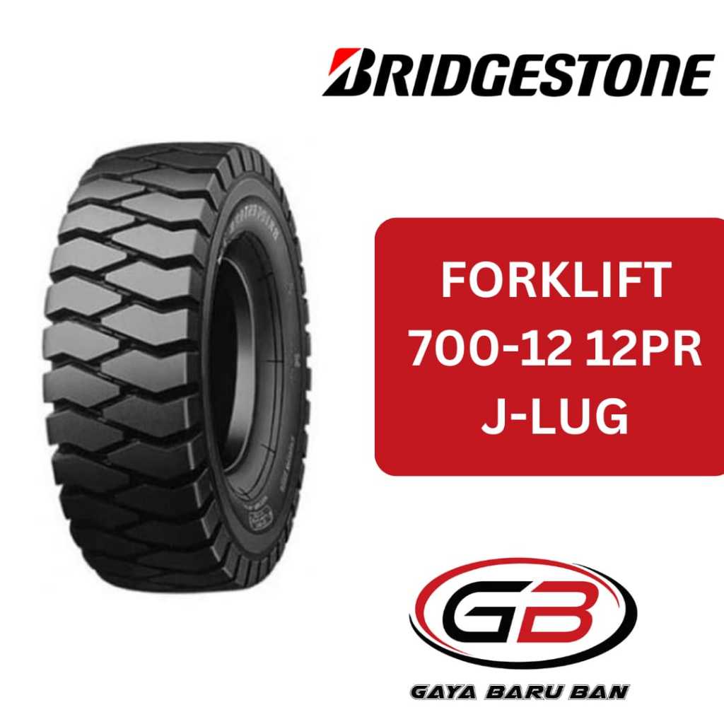 Ban Luar Forklift Bridgestone 700-12 12PR J-LUG
