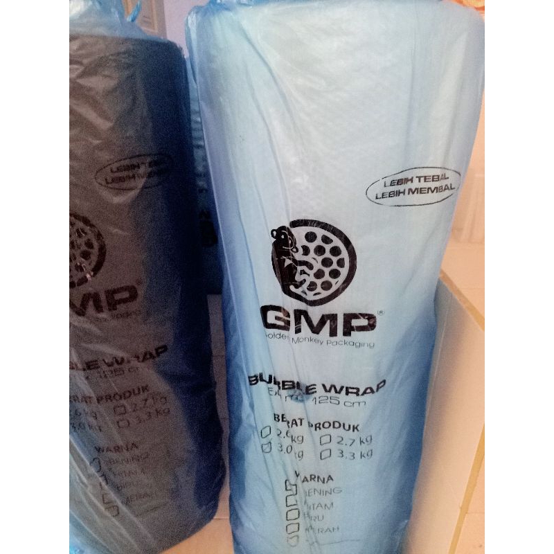 

Bubble Wrap GMP 125cm x 50meter x 3kg premium