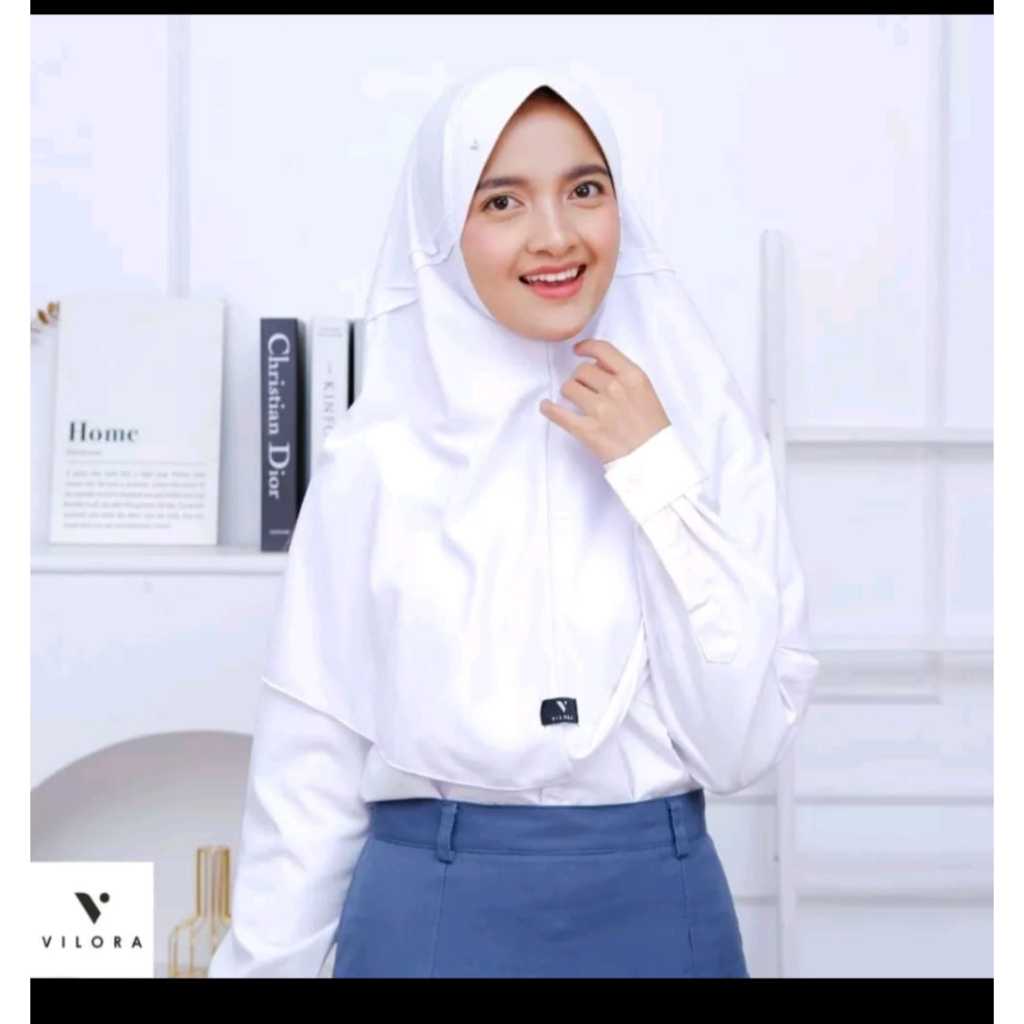Jilbab Hijab Kerudung Instan Anak Sekolah SMP SMA
