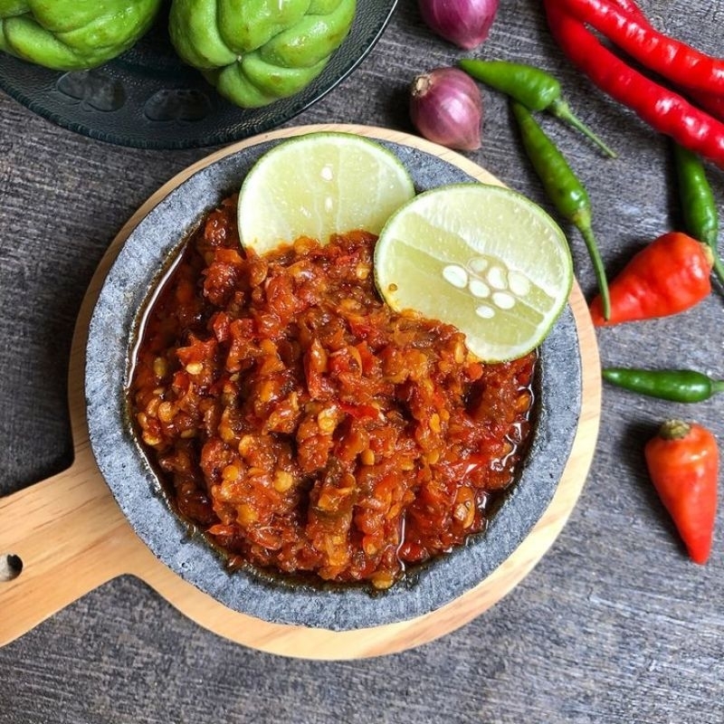 

Sambal terasi maicih