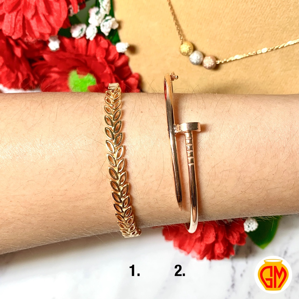 Gelang Kolong Bangle Paku 750 17K