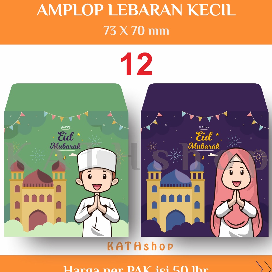 

Super Feedback KATHSHOP 5 pcs MIX 2 motif ANGPAO THR Lebaran AMPLOP Idul Fitri KECIL