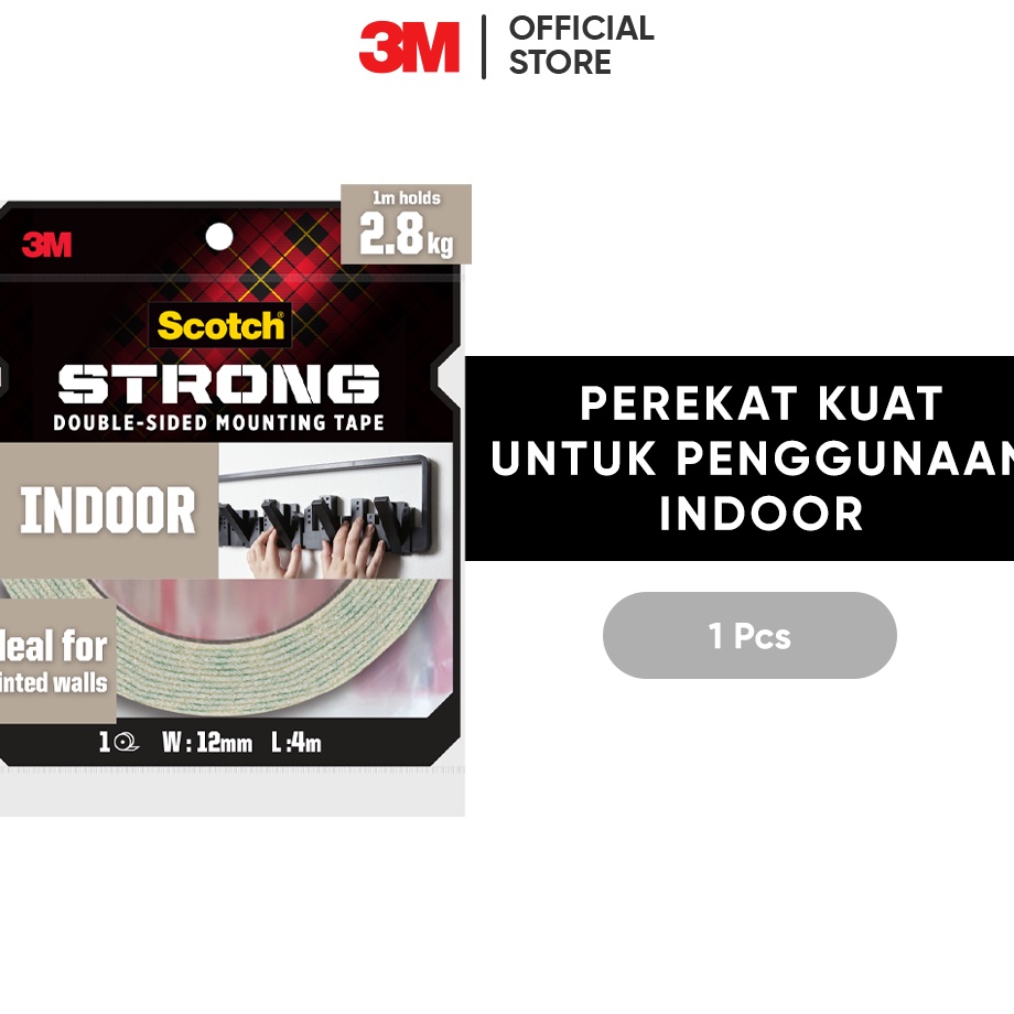 

Update Baru 3M Scotch Double SidedMounting Tape Strong 1M menahan hingga 45kg 1 pc 1 mm x 4 m Untuk pengunaan dinding dalam ruangan