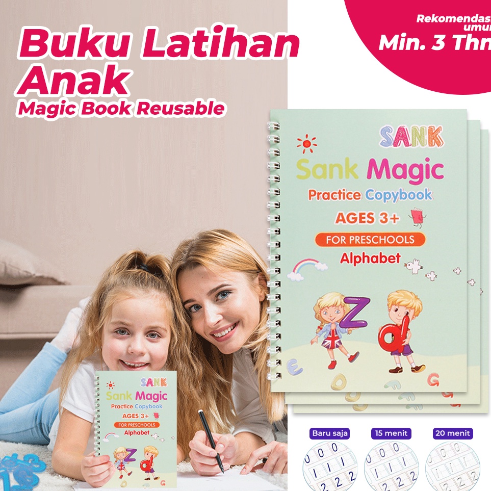 

Paling Diminati SNI SANK Magic Practice Book 1 SET ISI 4 BUKU PULPEN