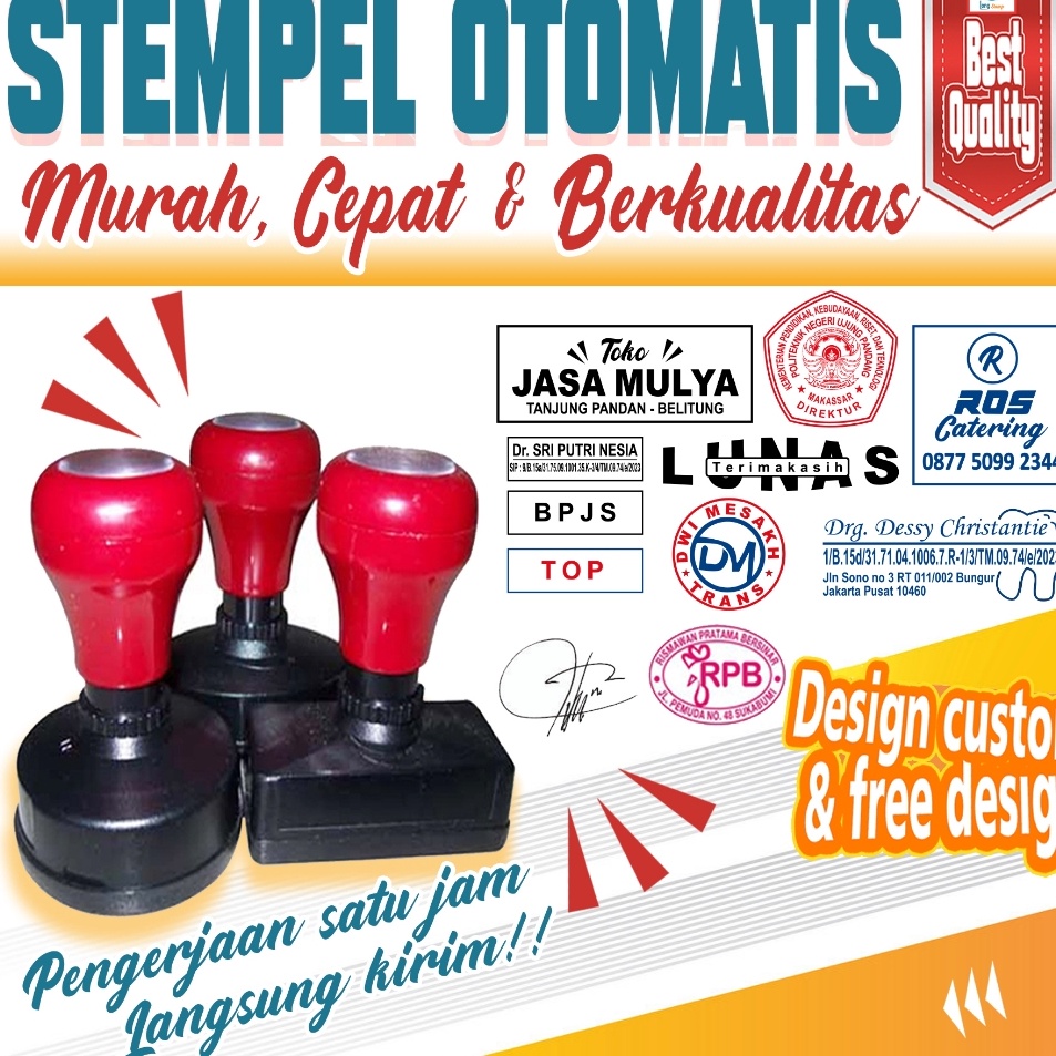 

Buruan Belanja Stempel Stempel Logo Stempel lunas stempel nama stempel tanda tangan Stempel otomatis