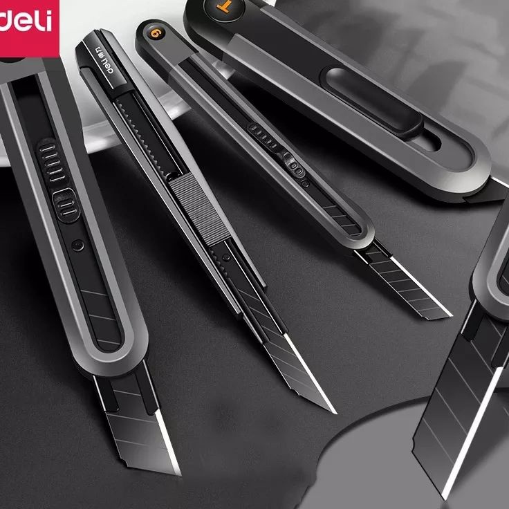 

Obral Hemat Deli cutter pisau baja hitam SK2 SK5