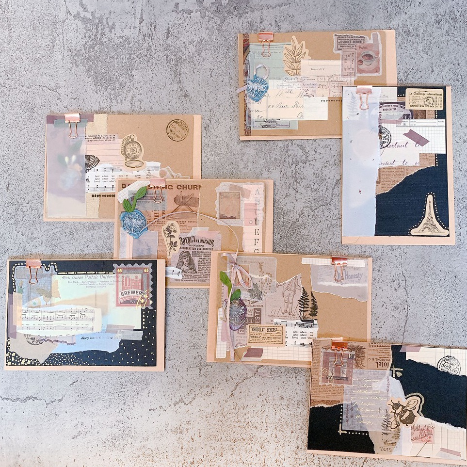 

Super Istimewa Greeting Card Vintage Retro Kartu Ucapan Post Card Bitrthday Celebration Thank You Journal