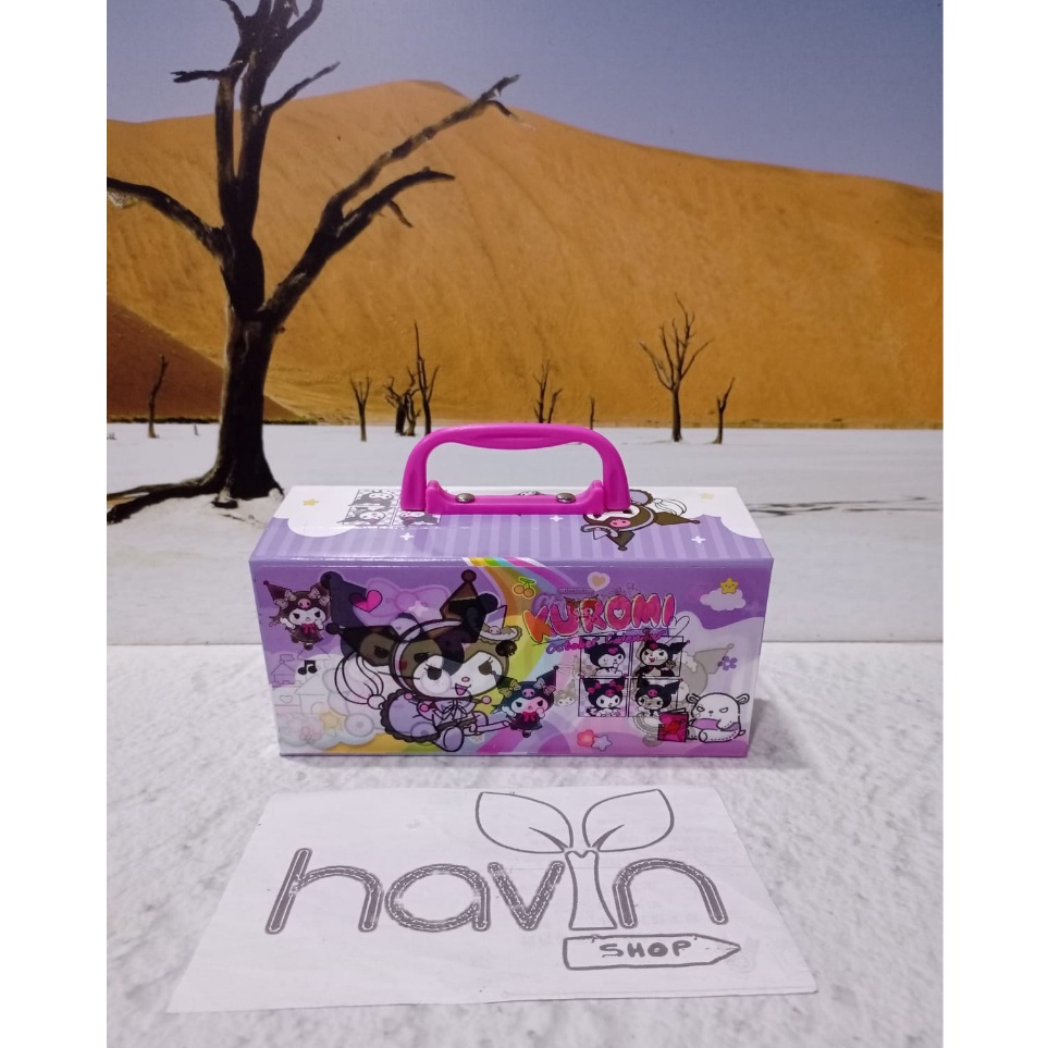 

Update Murah kotak pensil KODE 3 TINGKAT metalik 3dimensipencil case passwordkotak pin