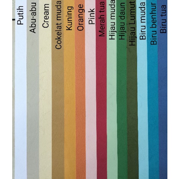

Produsen Resmi Cover Buffalo Pindo Tebal Uk F4Folio 14 Warna Original High Quality
