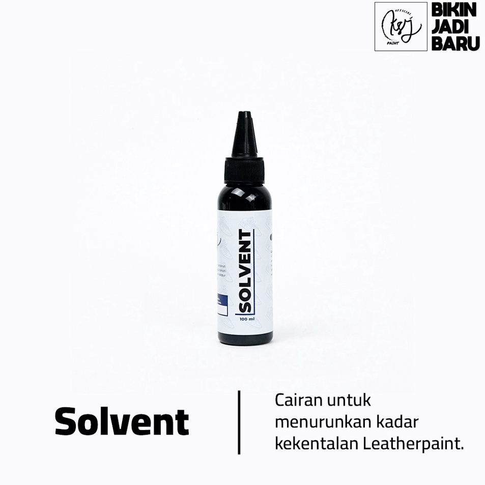 

Dijamin Asli Pengencer Cat Sepatu KSJ Solvent Leather Paint