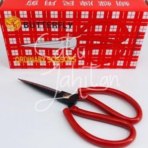

Paket Ekonomis Gunting Potong Bahan Kain Kodok Swistar Butterfly Merah