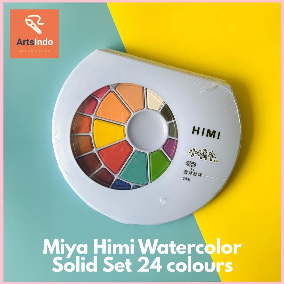 

Get Bonus Miya Solid Watercolor Paint Cat Air Set 24 Colors
