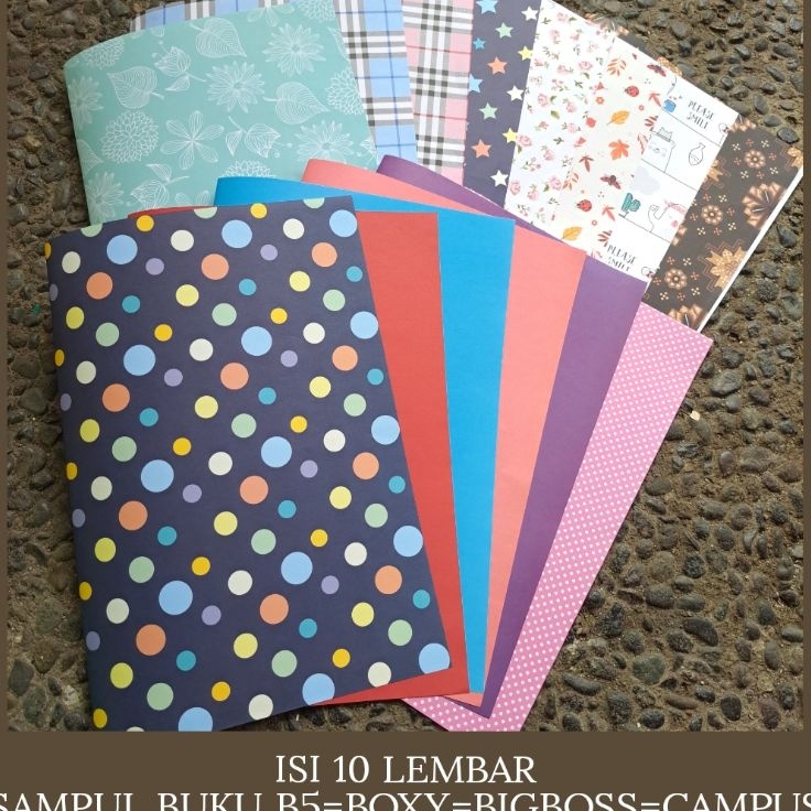 

Get Now Sampul buku isi 1 B5 big bos campus boxy shabby cute animal bunga