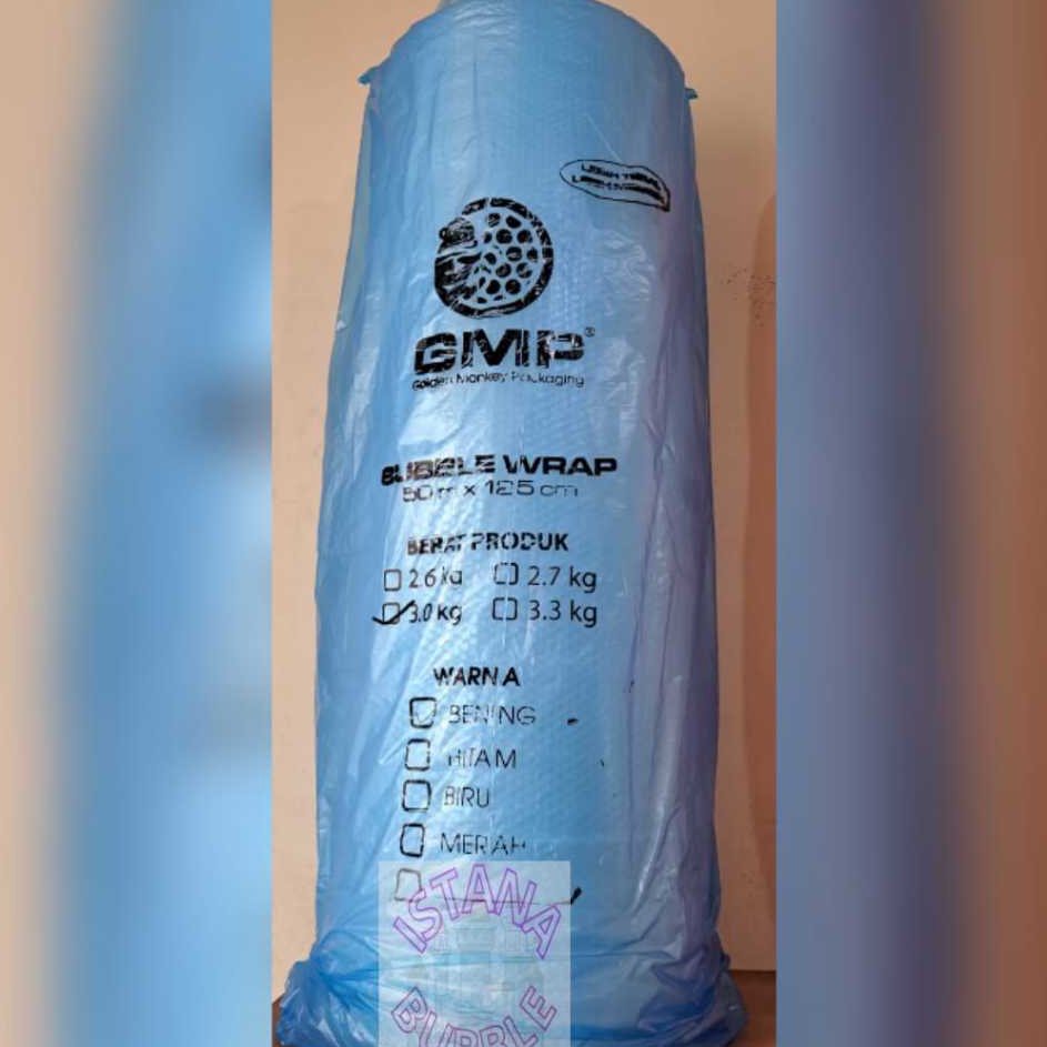 

Stock Update BUBBLE WRAP GMP BEKASI TERMURAH BERAT 3kg UKURAN 125cmX5m
