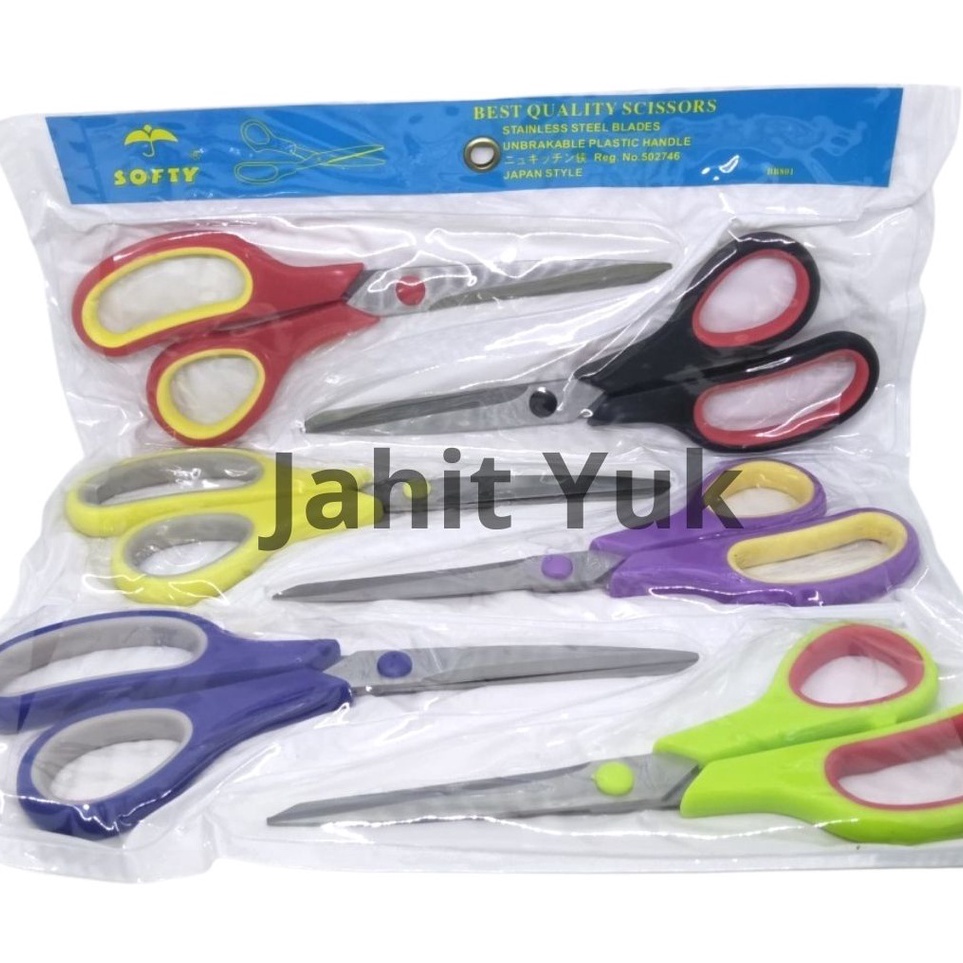 

Pasti Terjamin Gunting Kertas Gunting Kain Gunting Softy 81