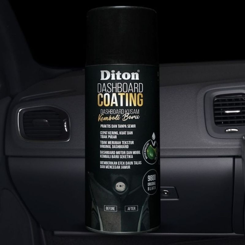 cat semprot diton dashboard coating