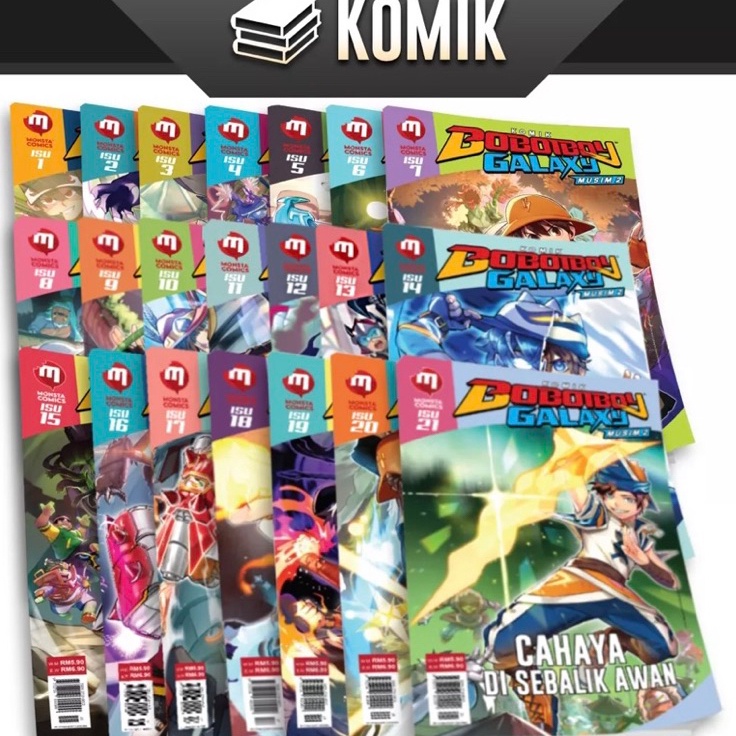 Kejar Untung  Komik Comic BoBoiBoy Galaxy Musim 2 Isu 1  Isu 27 Terakhir