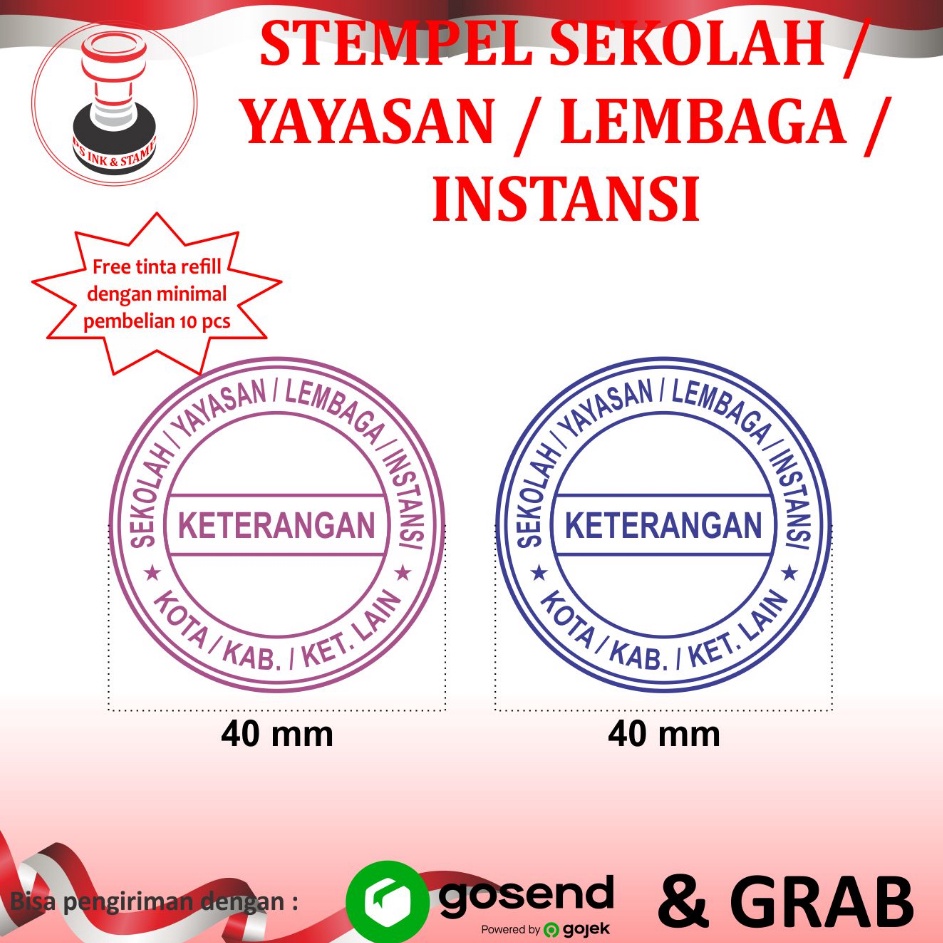 

Pusat Belanja STEMPEL SEKOLAH YAYASAN LEMBAGA INSTANSI