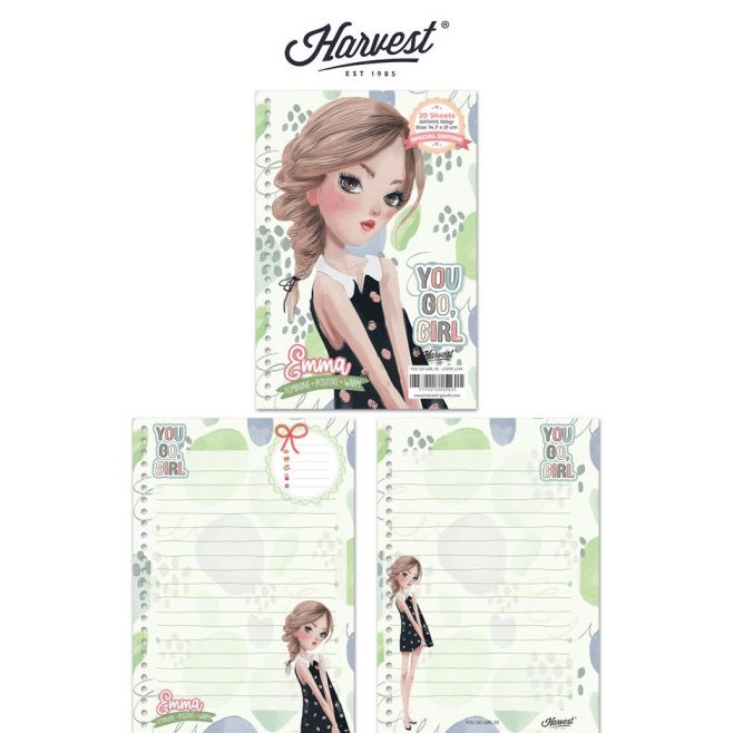 

Pencarian Populer Loose Leaf Kertas Binder Harvest A5 You Go Girl