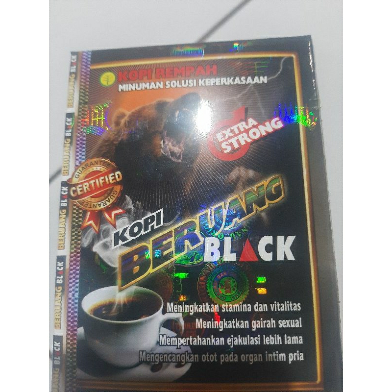 

kopi terbaik pria kuat dan tahan lama beruang hitam extra strong 100% original