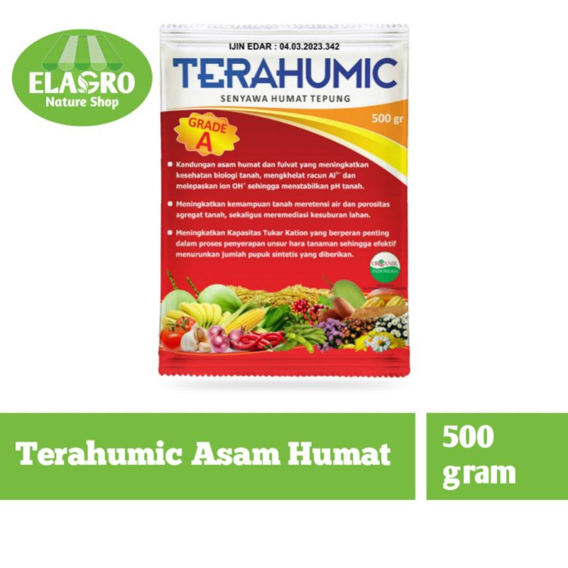 Terahumic asam humat 500 gram