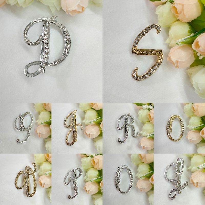 Bros / Bros huruf / Bros hijab / Bros latin  / Bros inisial huruf / Bros hijab alfabet / KOREAN PREM