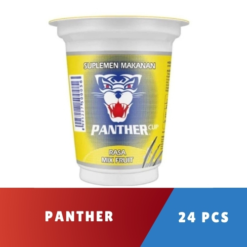 

Panther Minuman Energi Rasa Mix Fruit Gelas 175 ml 24 1Dus