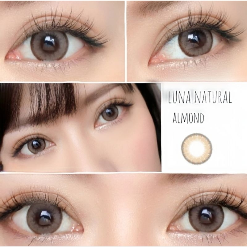 ORIGINAL SOFTLENS EOS LUNA NATURAL ALMOND NORMAL MINUS