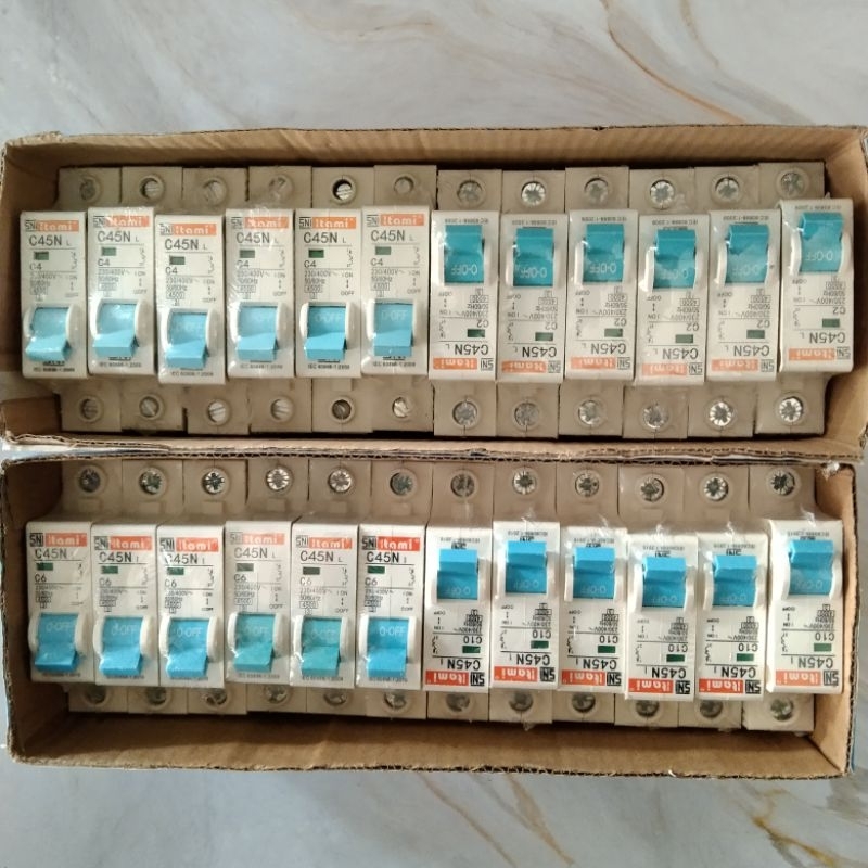 MCB ITAMI 2A/4A/6A/10A STANDAR SNI
