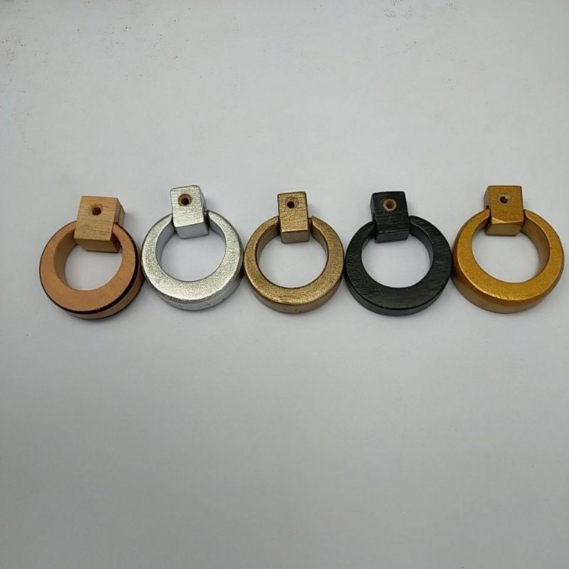 Tarikan/Gagang laci pintu lemari kayu model anting