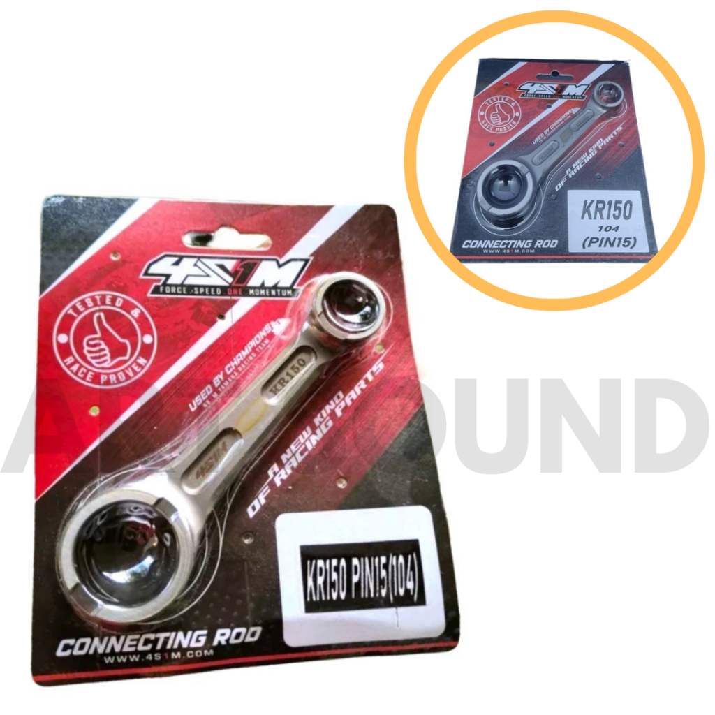 Stang Seher Ninja R RR ZX 150 2T Forged 4S1M Pin 15 Pen 15 Original Quality