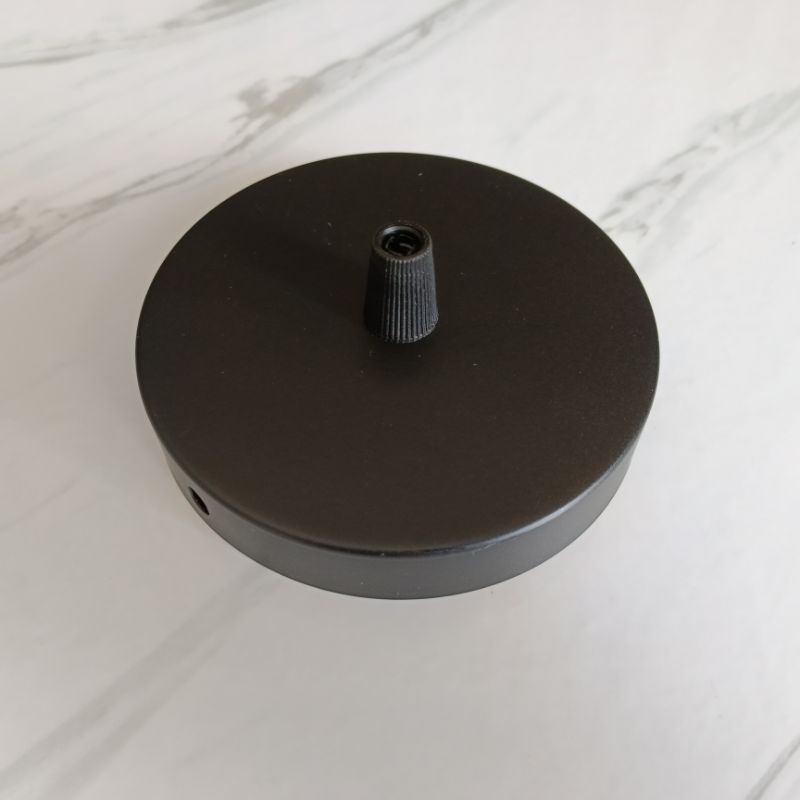 kap engkel plafon lampu gantung kap base plafon hitam